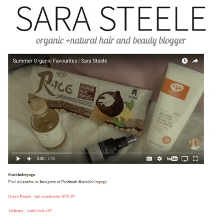 Sara Steele - August 2016