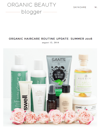 ORGANIC BEAUTY Blogger