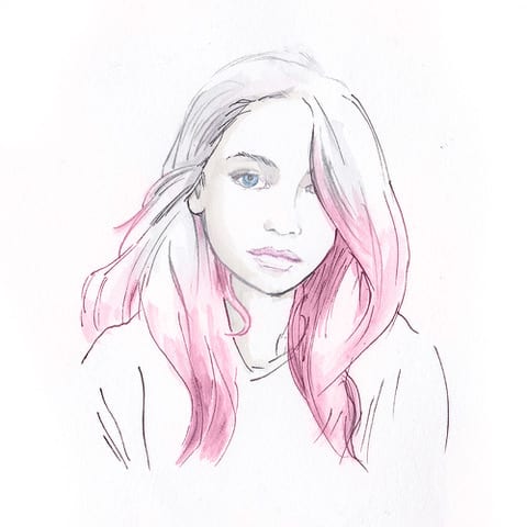 Coloured Hair